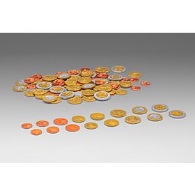 Wissner Pièces de jeu Euro 80 pcs