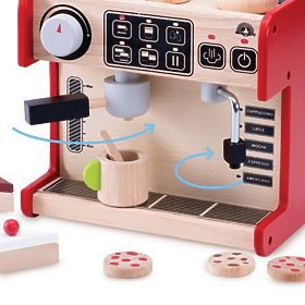 Cafetière en bois Wonderworld