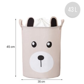 Panier à jouets ours en peluche, Ourbaby