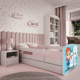 Lit pour enfant avec barrière - Frozen 2, All Meble, Frozen