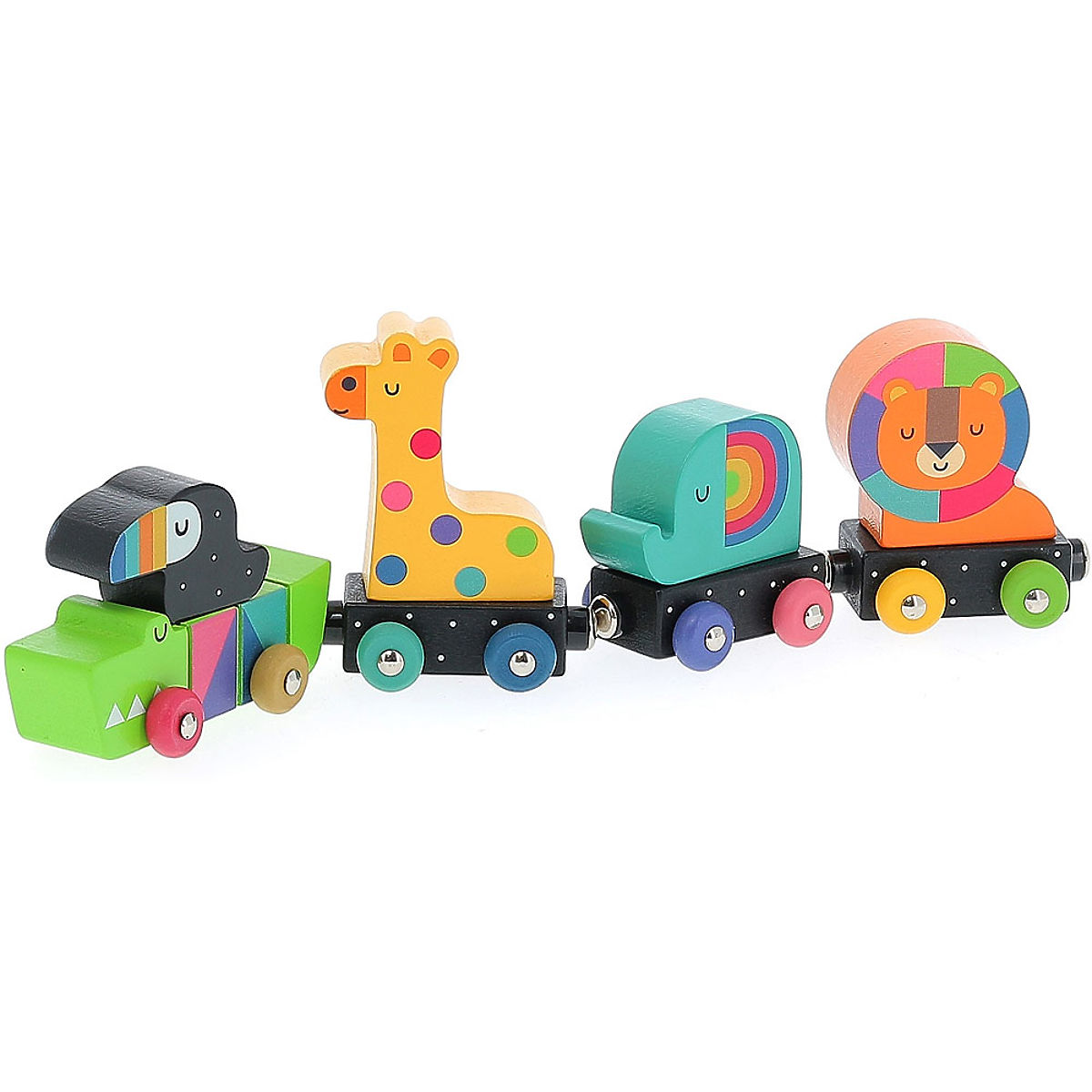 Vilac Train coloré d'animaux Andy Westface