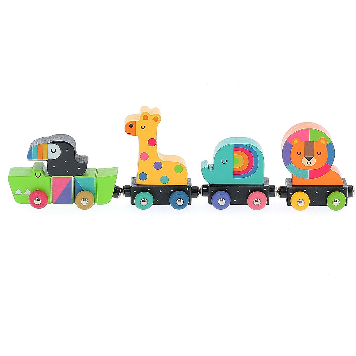 Vilac Train coloré d'animaux Andy Westface